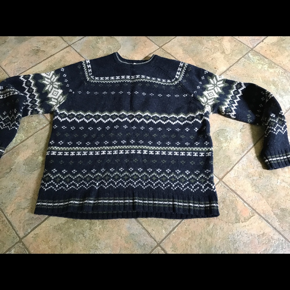 J crew men's lambswool sweater - Picture 1 of 2